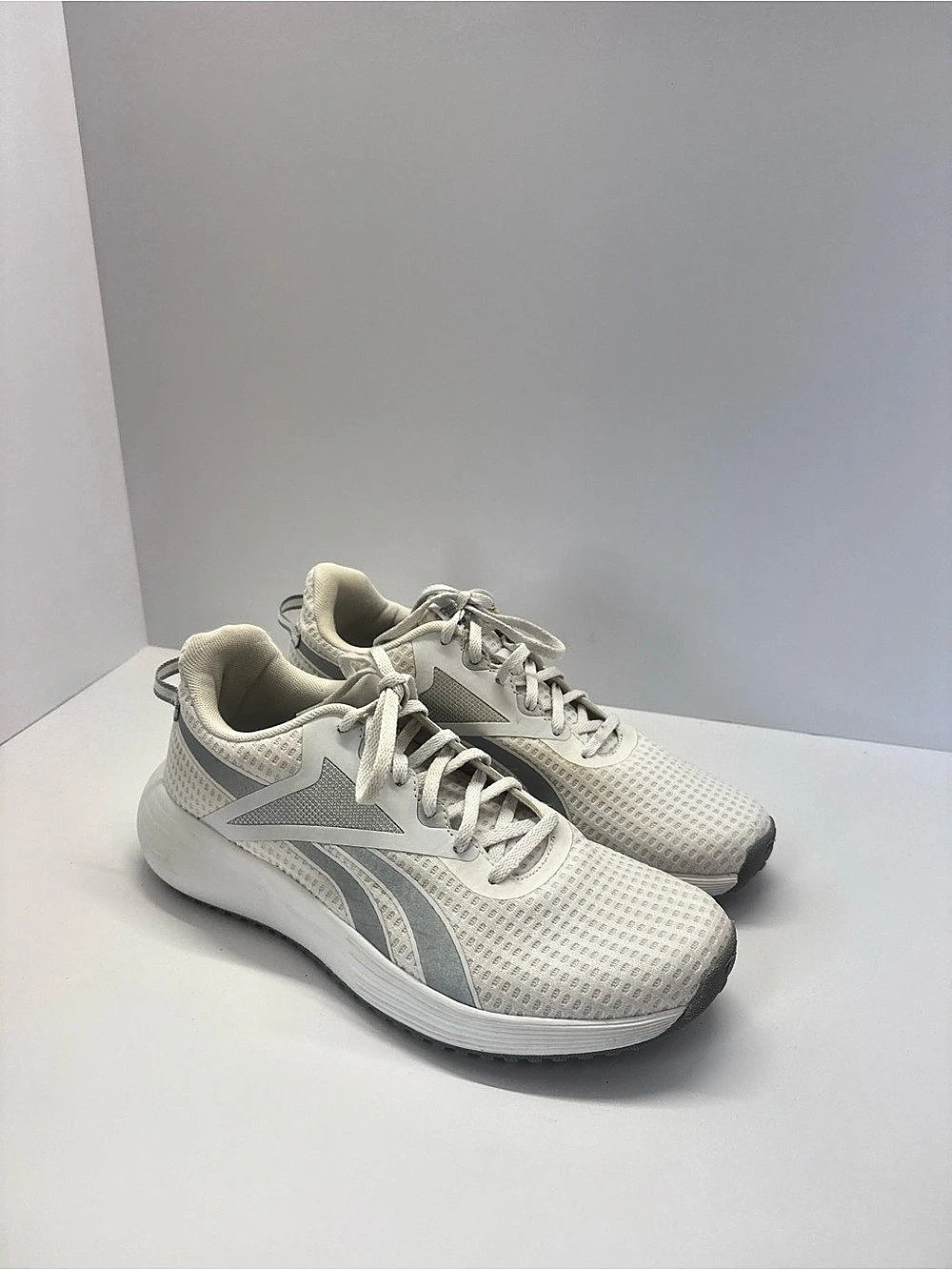 Reebok 1222 GY 3973 Women's Athletic Shoes White & Gray US 10